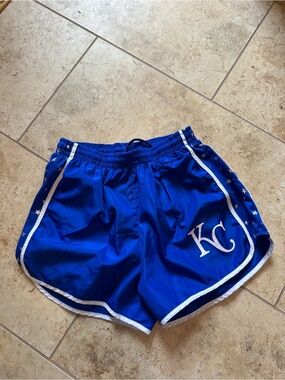 KC Logo Royal Blue shorts from Pink